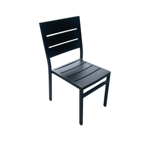 Plasteak ST Teak SC Chair-black|black