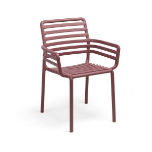 Rimini Nordik Resin Lined Modern Arm Chair