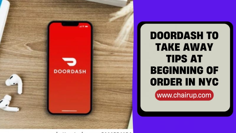 DoorDash to take away tips at beginning of order in NYC. Drivers to make $30 per hour of active time